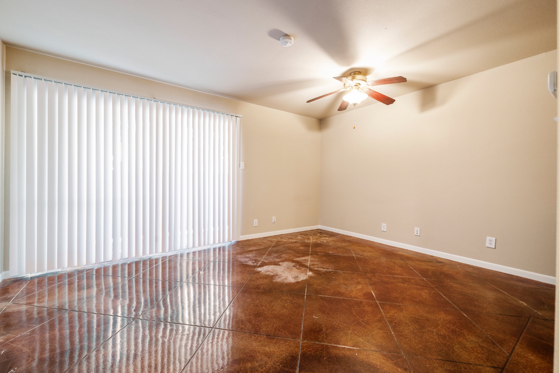 Stained concrete floors